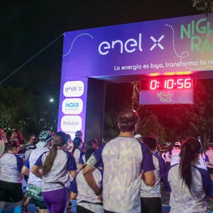 imágenes de la Enel Night Race 2024